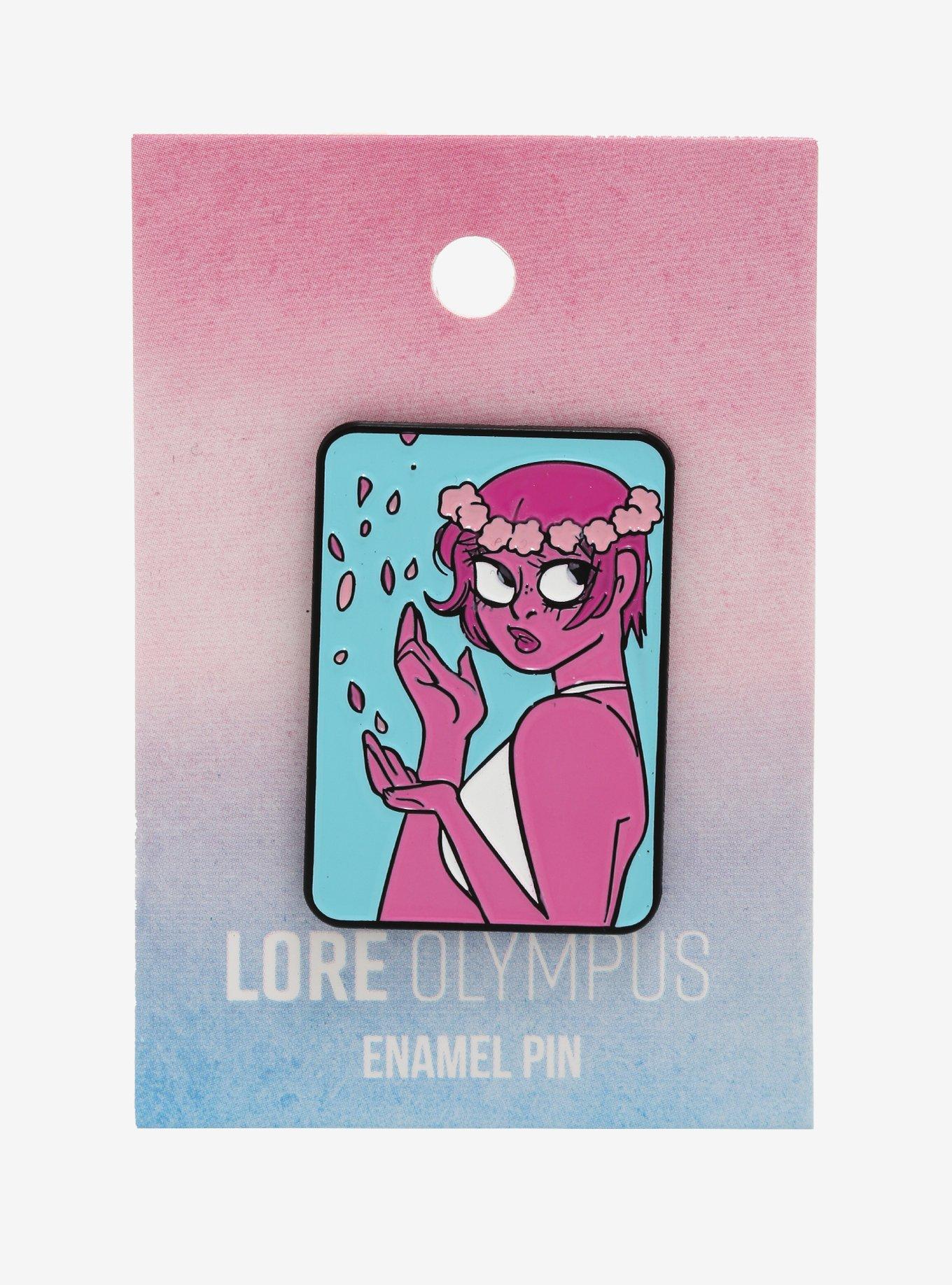 Lore Olympus Persephone Enamel Pin, , alternate