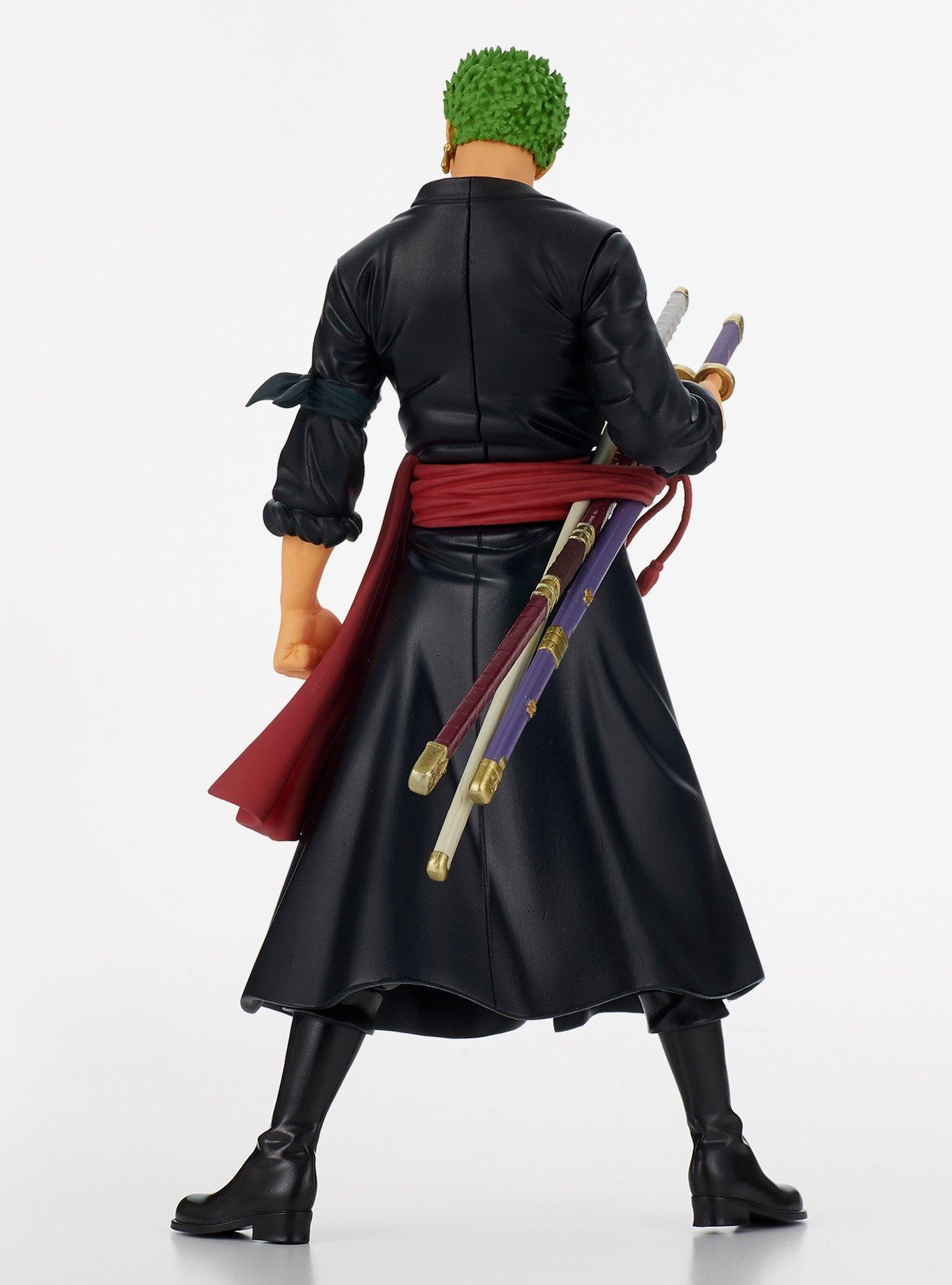 Banpresto One Piece DXF The Grandline Series Wano Country Vol. 1 Roronoa Zoro Figure, , alternate