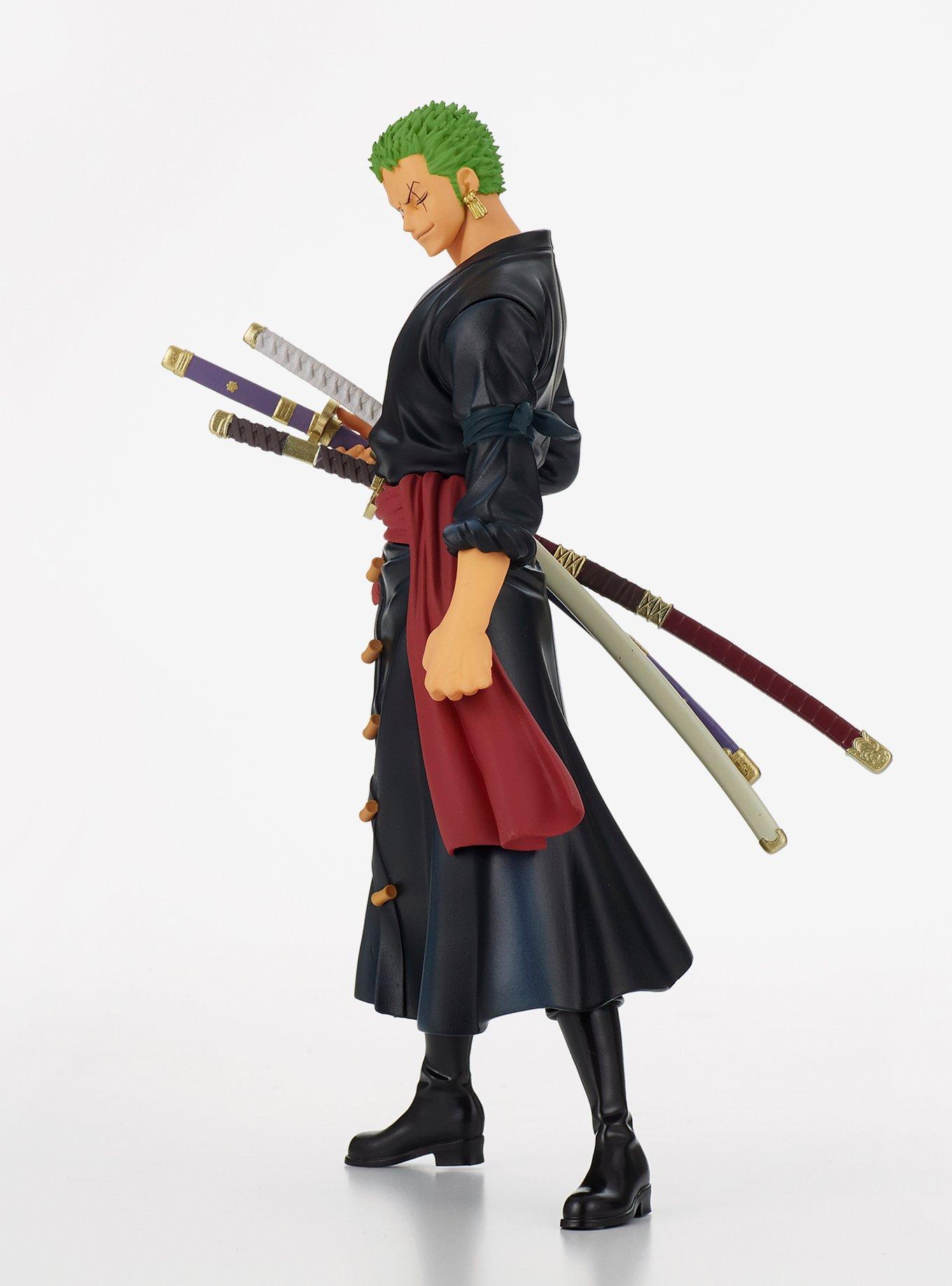 Banpresto One Piece DXF The Grandline Series Wano Country Vol. 1 Roronoa Zoro Figure, , alternate