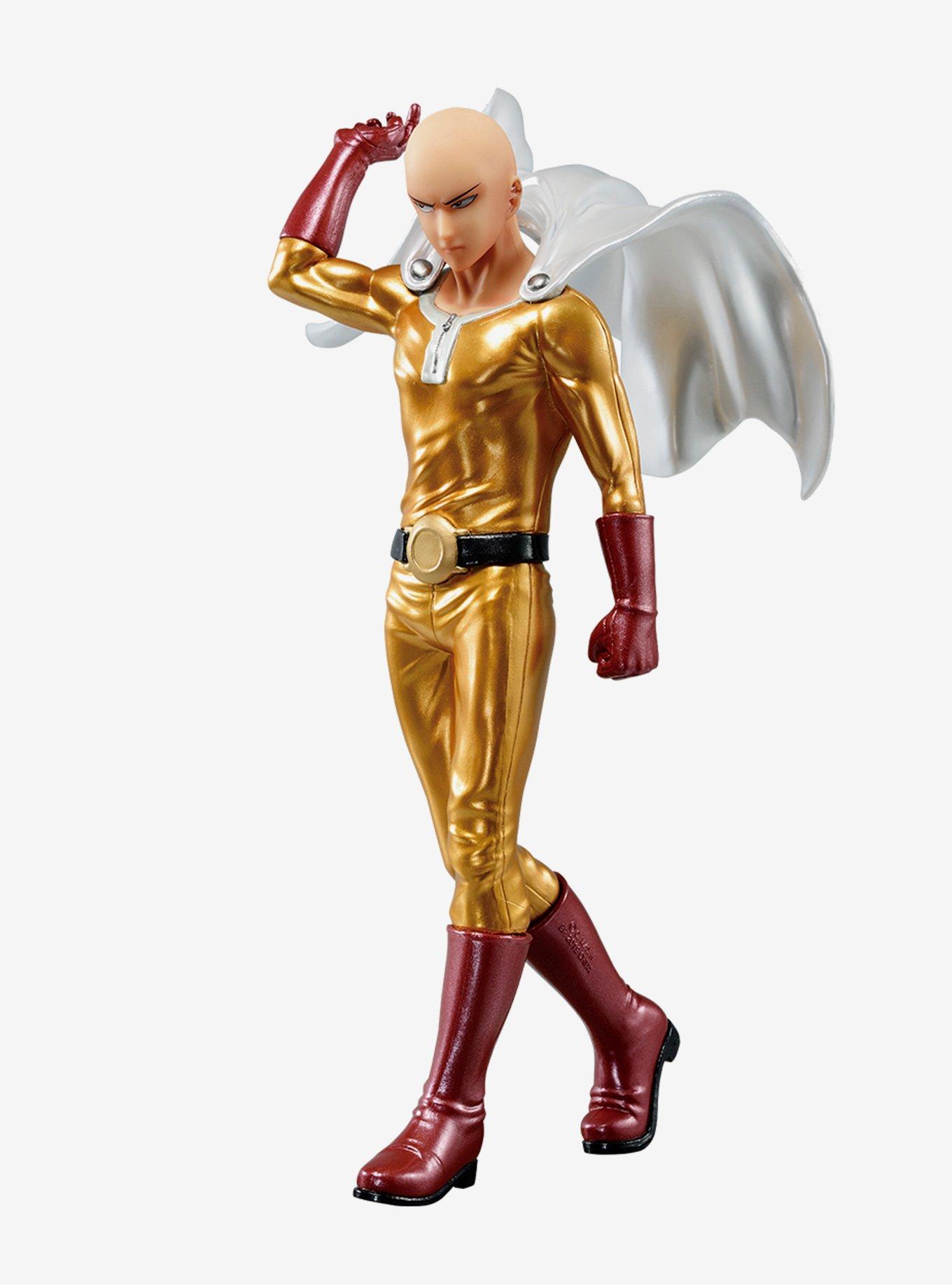 Banpresto One-Punch Man DXF Premium Figure Saitama (Metallic Ver.) Figure, , alternate