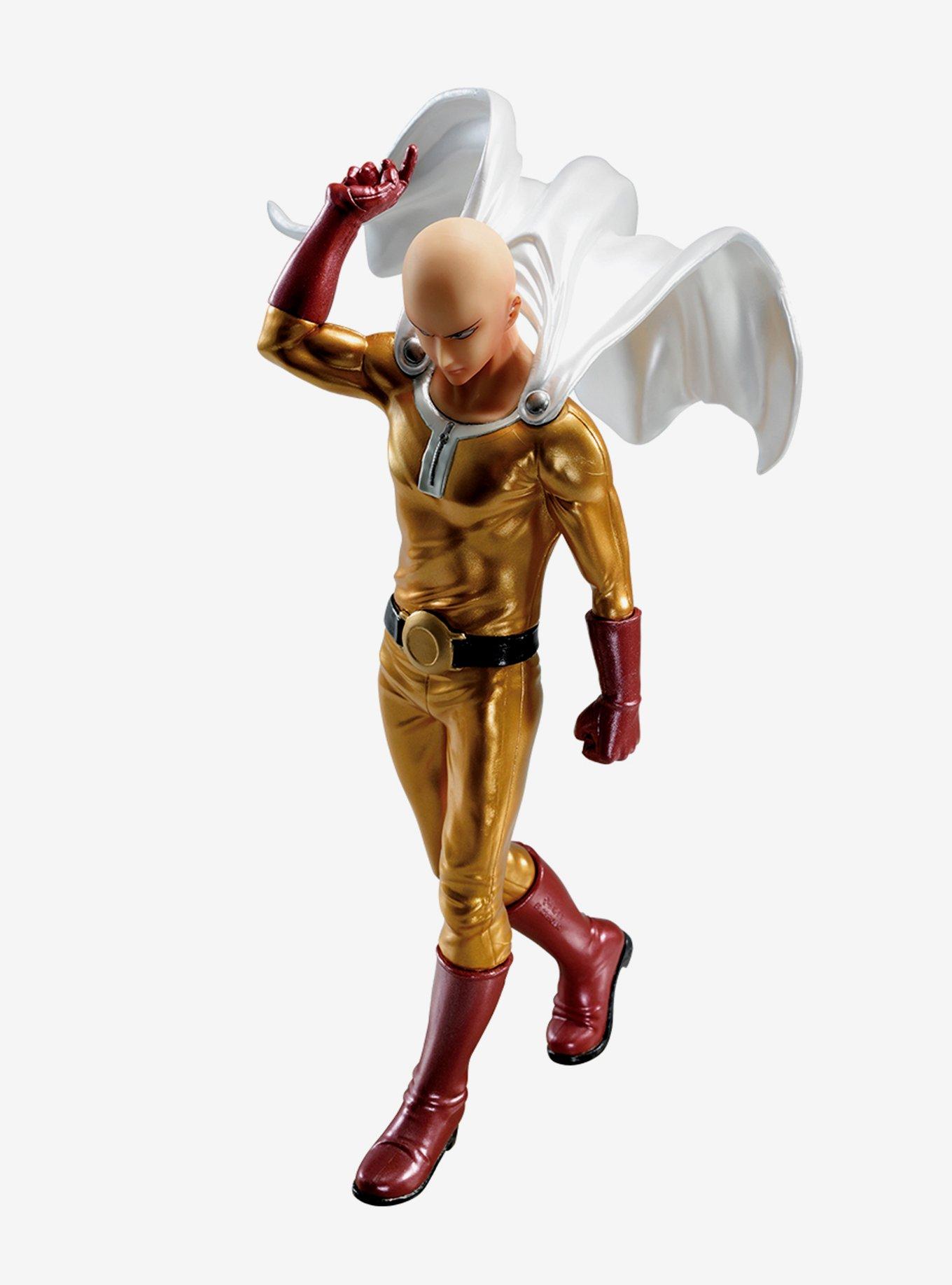 Banpresto One-Punch Man DXF Premium Figure Saitama (Metallic Ver.) Figure, , alternate