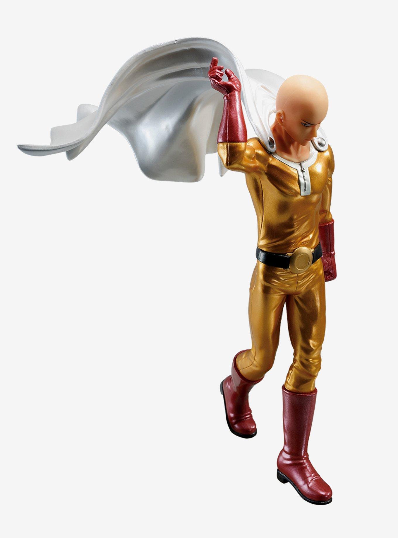 Banpresto One-Punch Man DXF Premium Figure Saitama (Metallic Ver.) Figure, , alternate