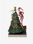 The Nightmare Before Christmas Disney Traditions Santa Jack and Zero with Tree Statue, , alternate