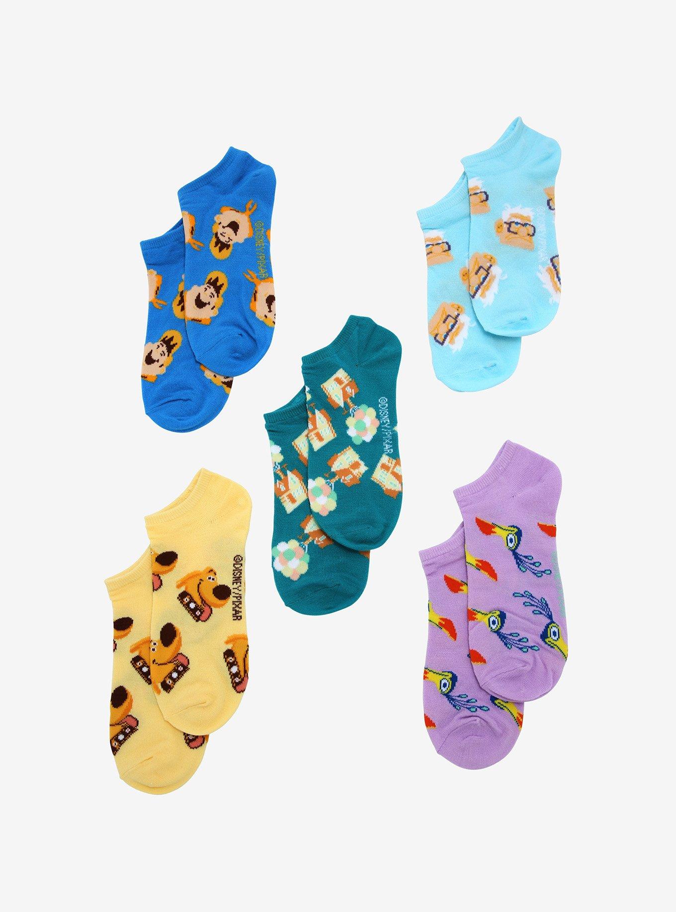 Disney Pixar Up Character Sock Set - BoxLunch Exclusive, , alternate