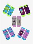 Disney Pixar Monsters, Inc. We Scare Because We Care Sock Set - BoxLunch Exclusive, , alternate