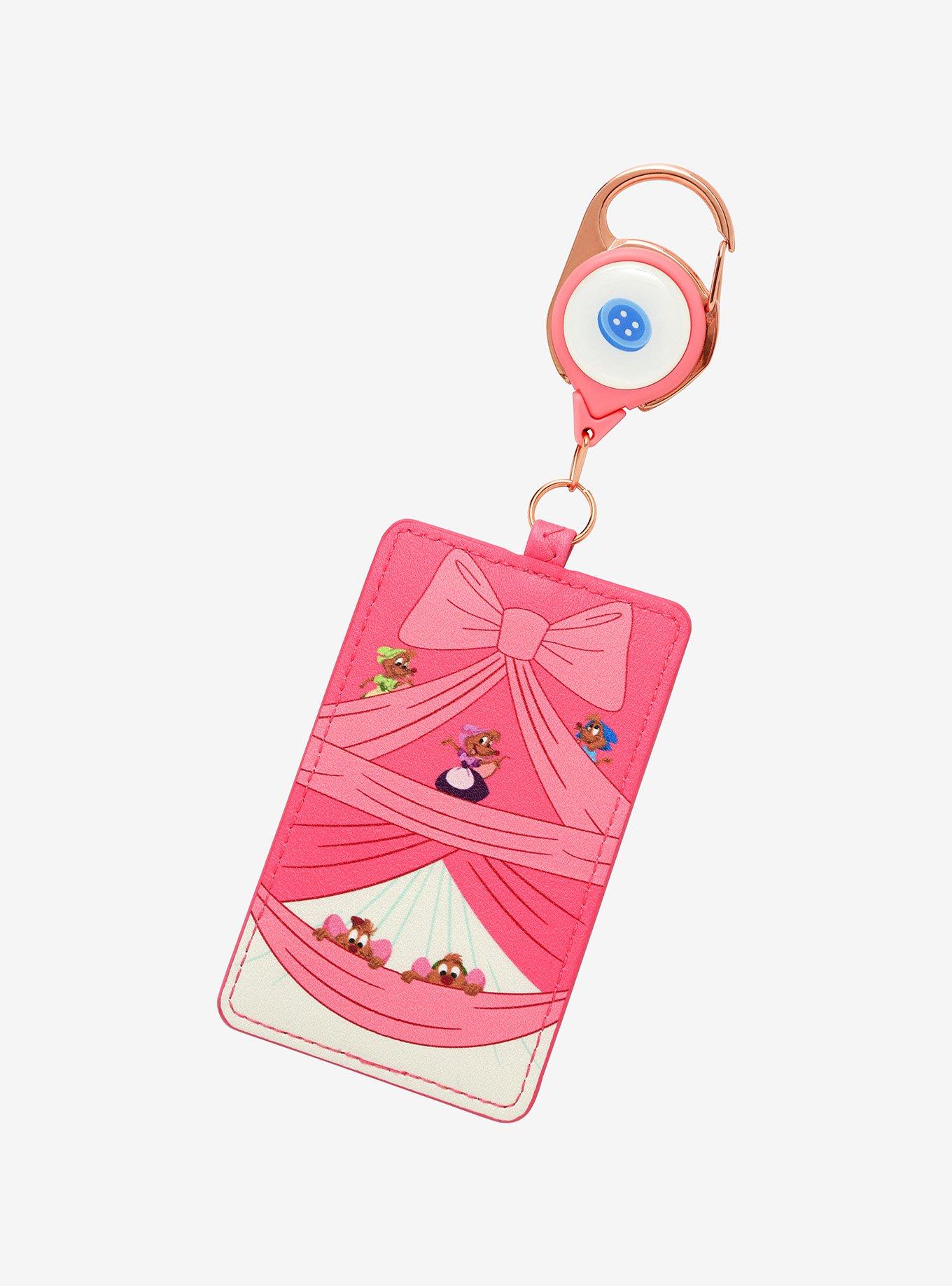 Loungefly Disney Cinderella Animal Friends & Dress Retractable Lanyard - BoxLunch Exclusive, , alternate