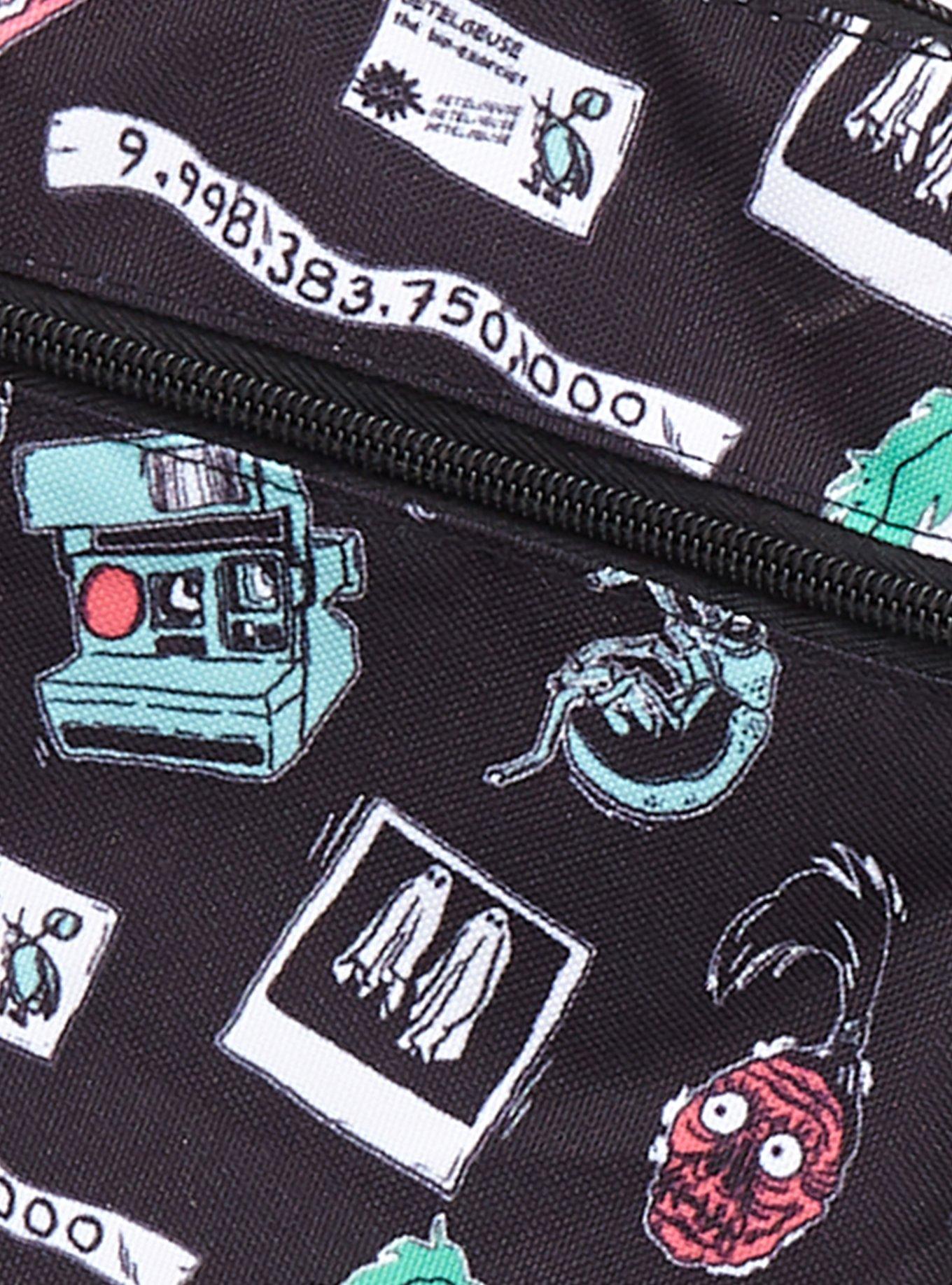 Beetlejuice Icons Chibi Passport Crossbody Bag, , alternate