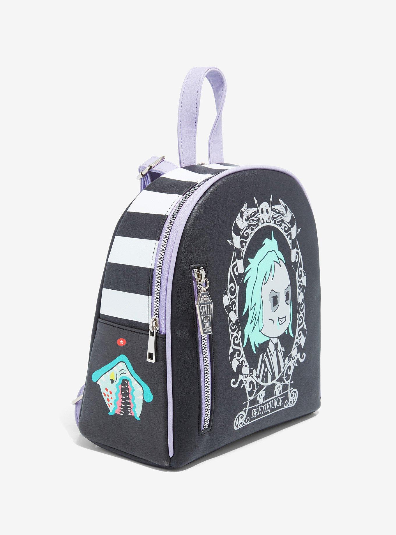 Beetlejuice Cartoon Mini Backpack, , alternate