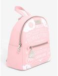 Ouija Game Pastel Pink Mini Backpack, , alternate