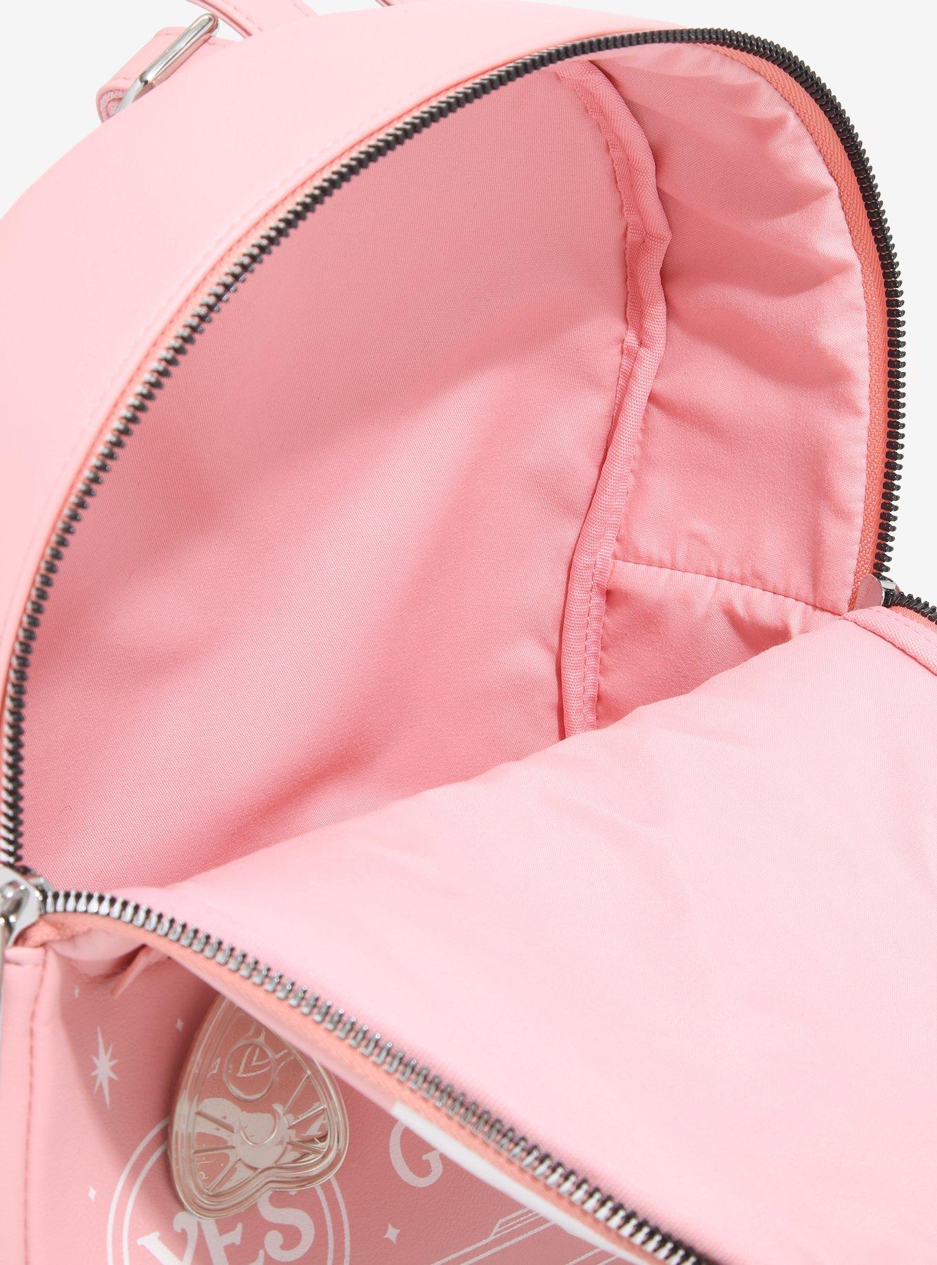 Ouija Game Pastel Pink Mini Backpack, , alternate
