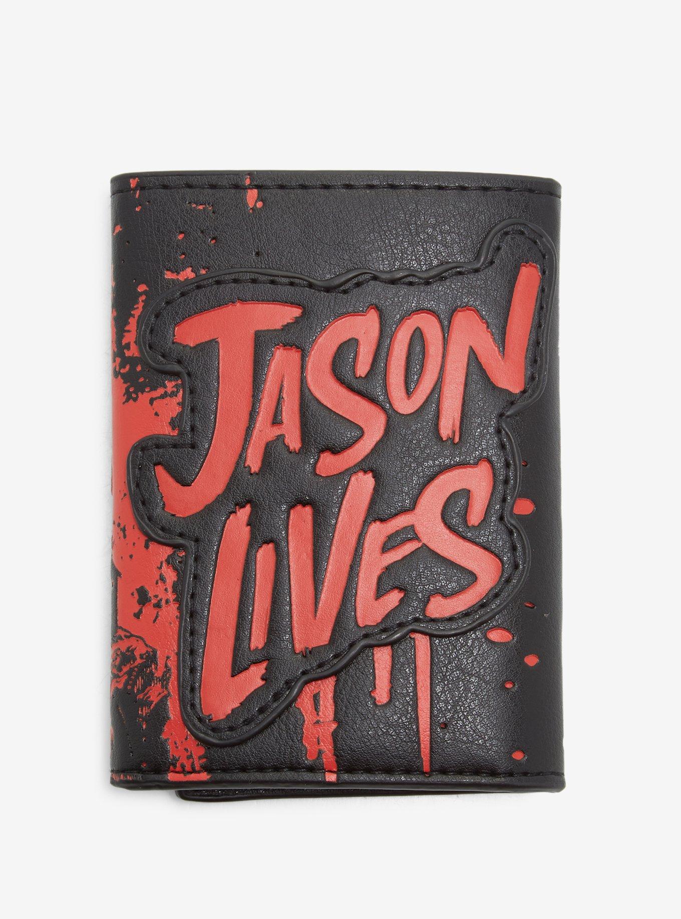 Friday The 13th Jason Lives Trifold Chain Wallet, , alternate