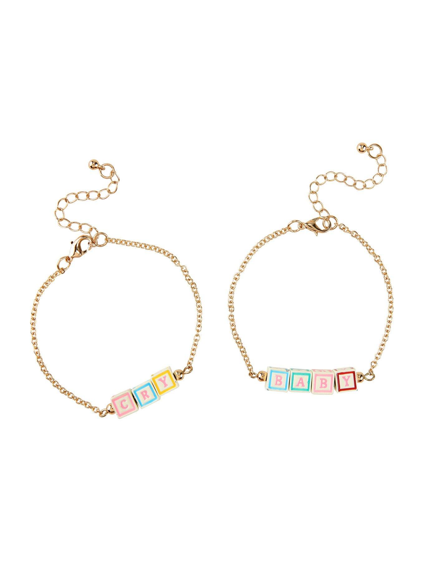 Melanie Martinez Cry Baby Blocks Bracelet Set, , alternate