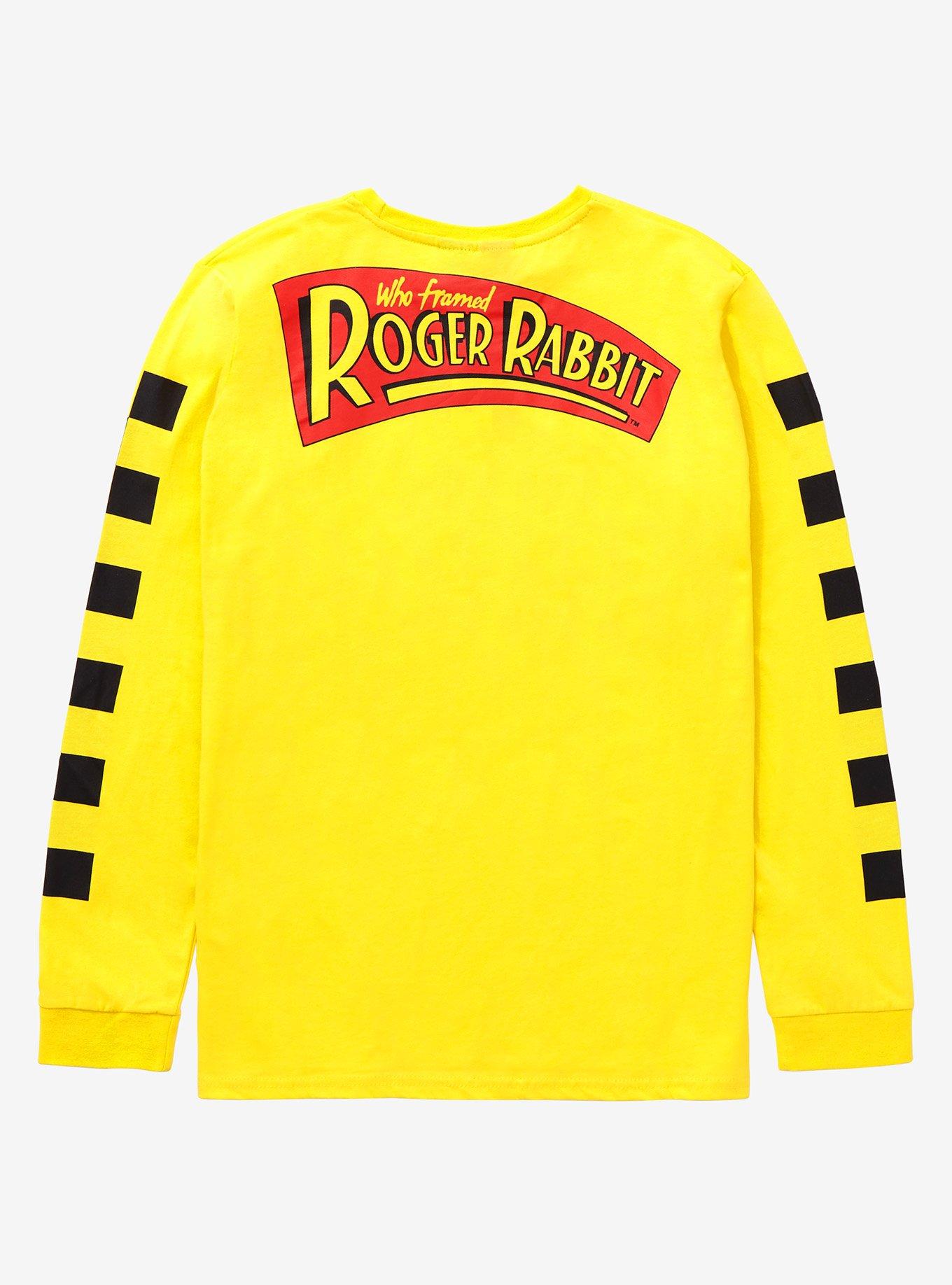 Cakeworthy Who Framed Roger Rabbit Long Sleeve T-Shirt, VIBRANT YELLOW, alternate