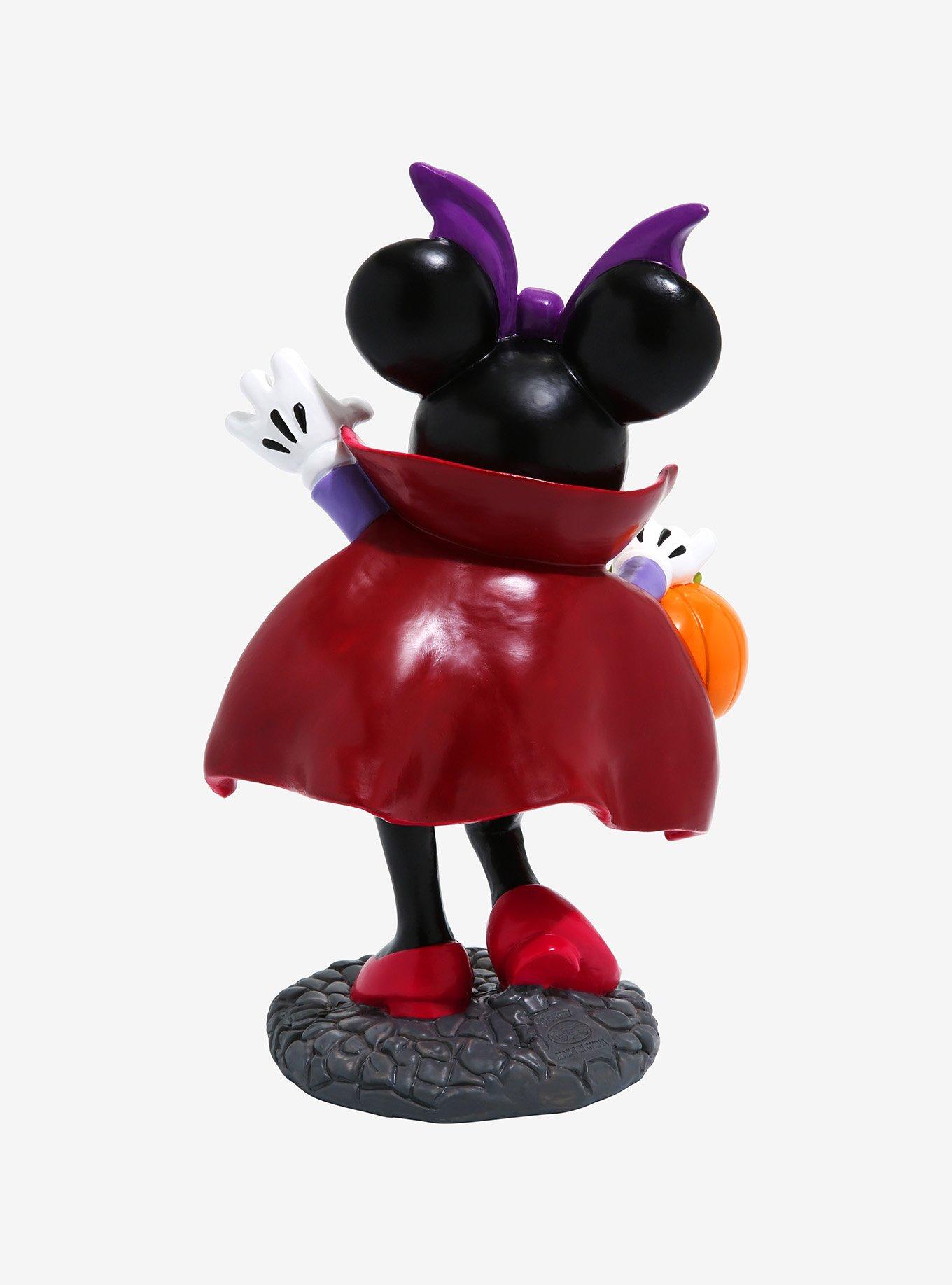 Disney Minnie Mouse in Vampire Costume Light Up Statue