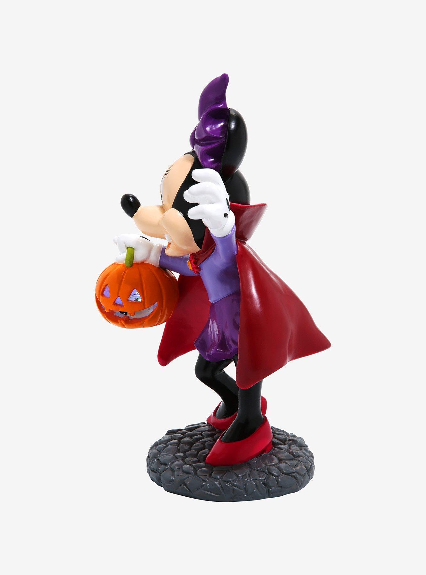 Disney Minnie Mouse in Vampire Costume Light Up Statue