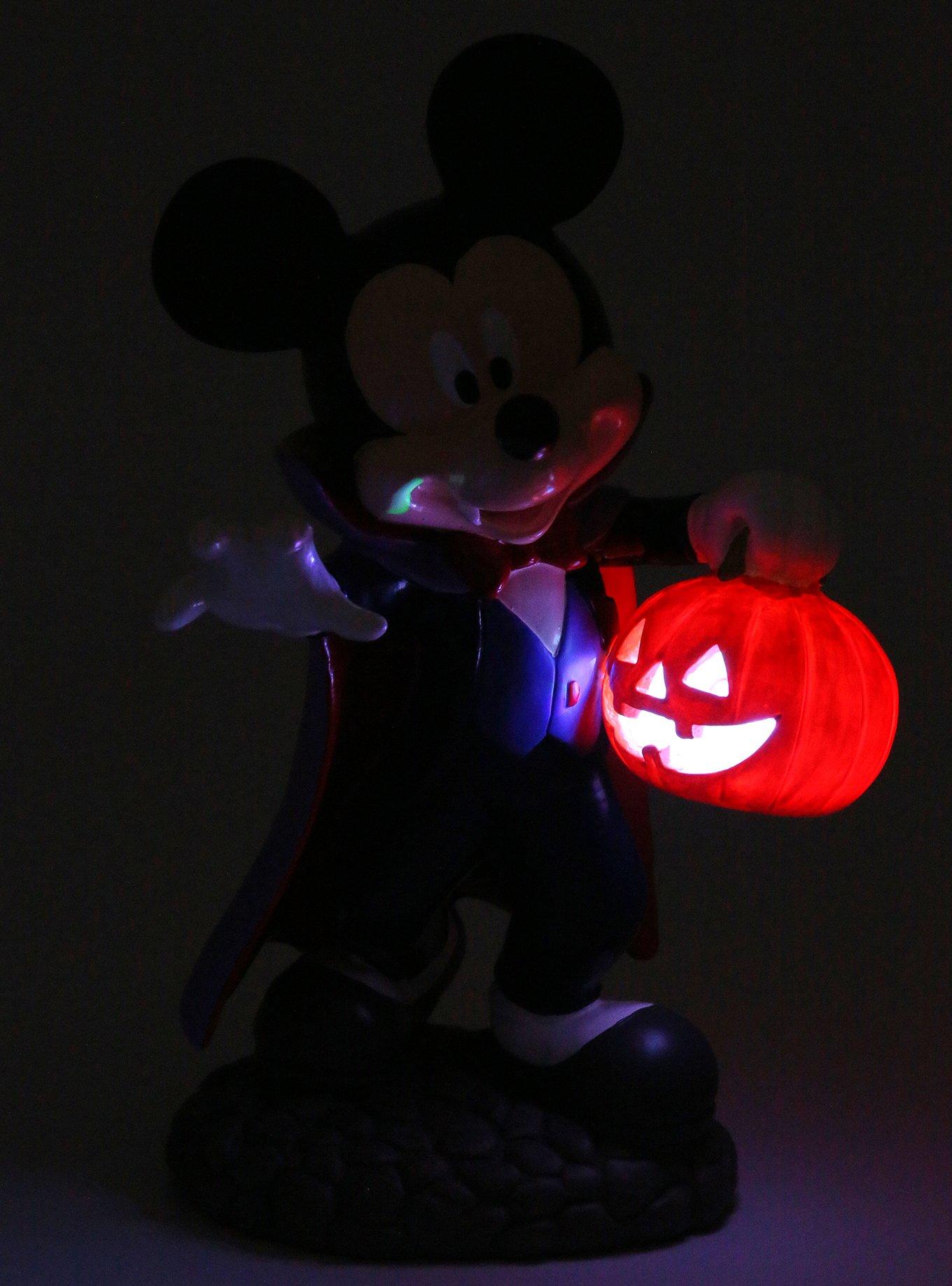 Disney Mickey Mouse in Vampire Costume Light Up Statue, , alternate