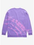 Our Universe Disney Mickey Mouse & Friends in Halloween Costumes Tie-Dye Crewneck - BoxLunch Exclusive, PURPLE, alternate