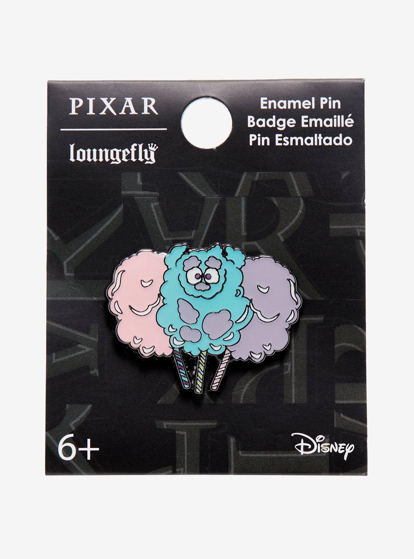 Loungefly Disney Pixar Monsters, Inc. Cotton Candy Enamel Pin, , alternate