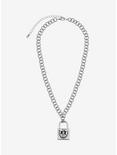 Yungblud Padlock Chain Necklace, , alternate