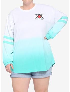 Hunter X Hunter Dip-Dye Girls Athletic Jersey Plus Size, , hi-res