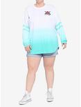 Hunter X Hunter Dip-Dye Girls Athletic Jersey Plus Size, MULTI, alternate