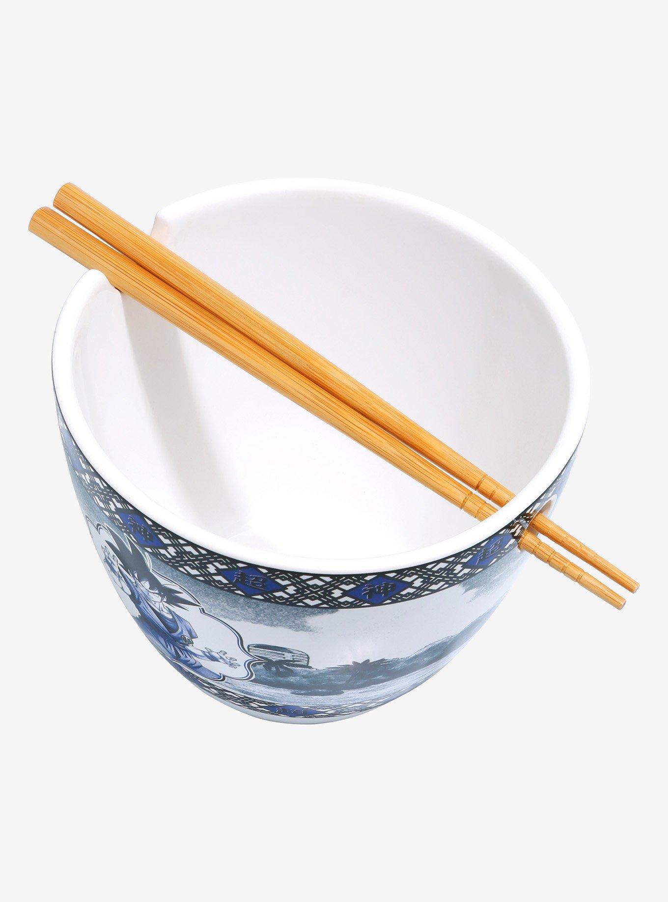 Dragon Ball Z Goku Scenic Ramen Bowl with Chopsticks, , alternate