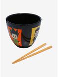 Hunter x Hunter Chibi Character Panels Ramen Bowl with Chopsticks, , alternate