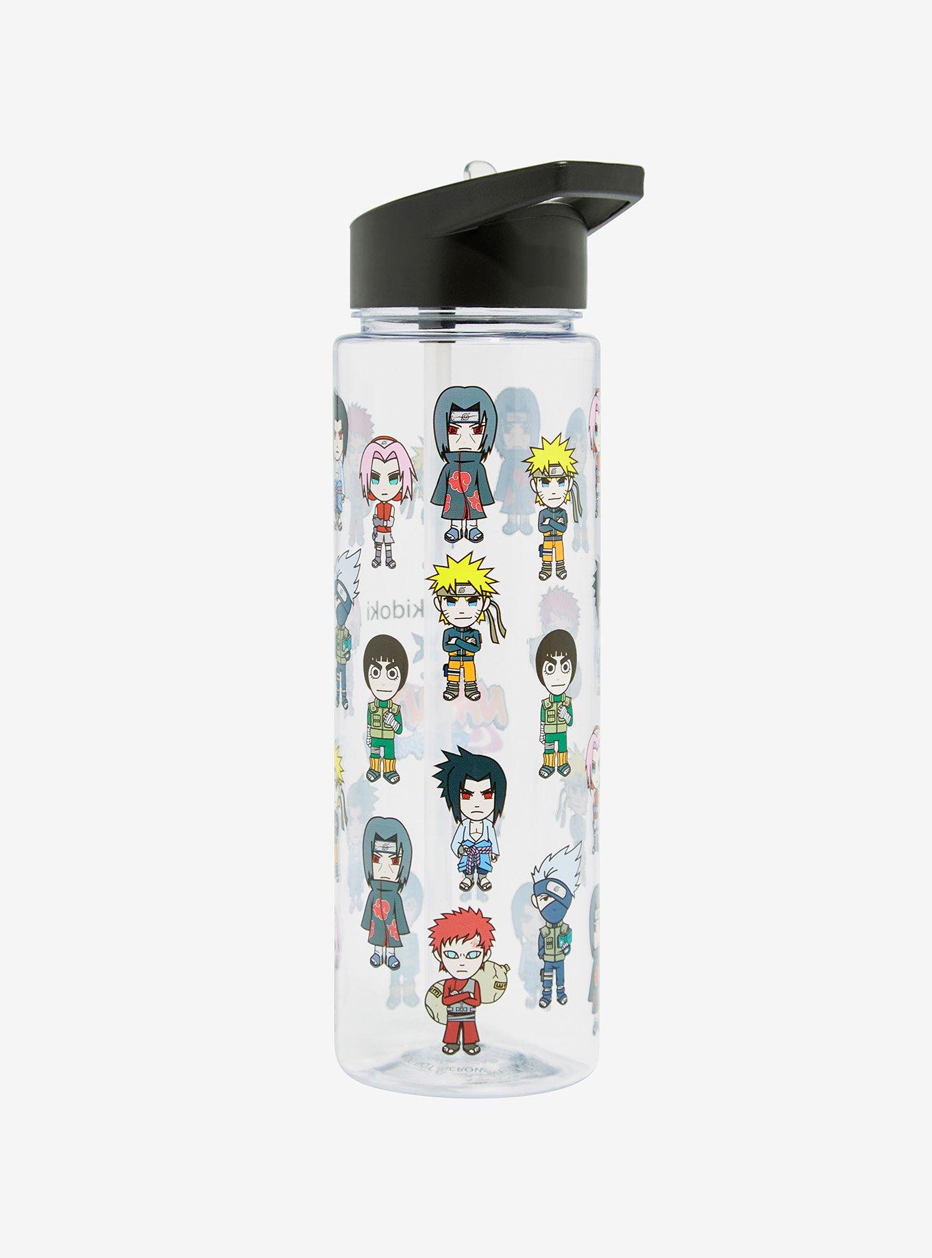 tokidoki x Naruto Shippuden Characters Water Bottle, , alternate