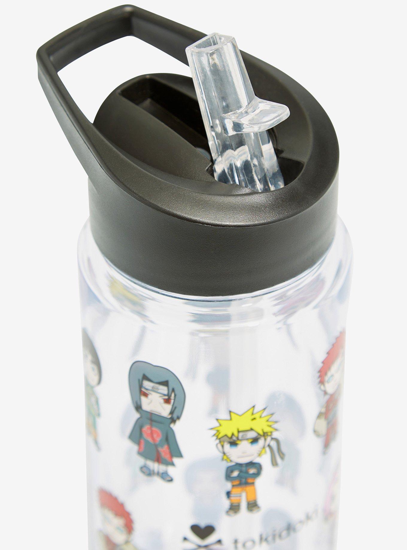 tokidoki x Naruto Shippuden Characters Water Bottle, , alternate