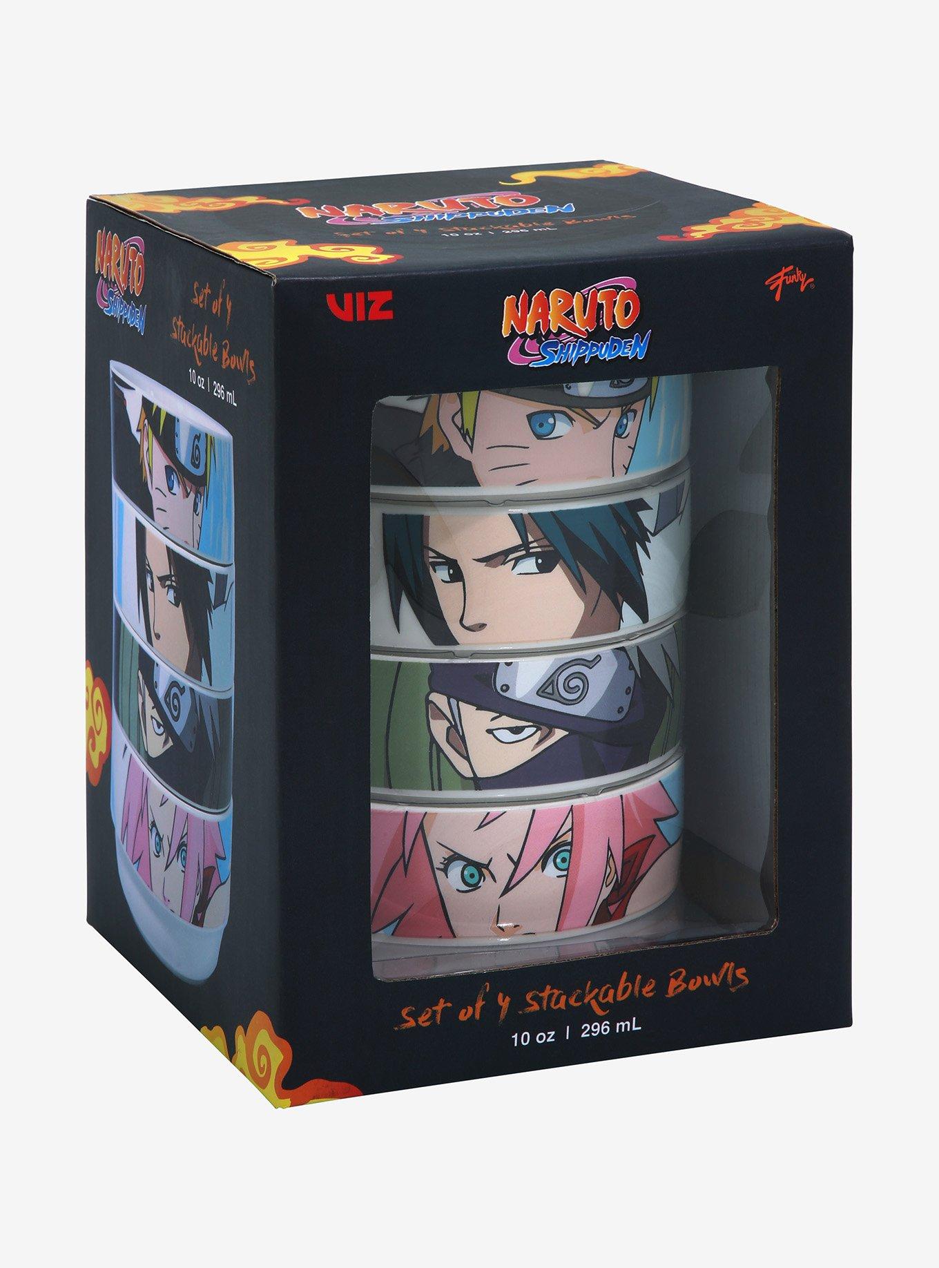 Naruto Shippuden Team 7 Stackable Bowl Set, , alternate