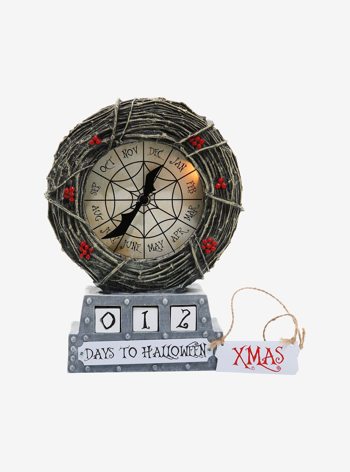 The Nightmare Before Christmas Light-Up Countdown Table Clock, , alternate