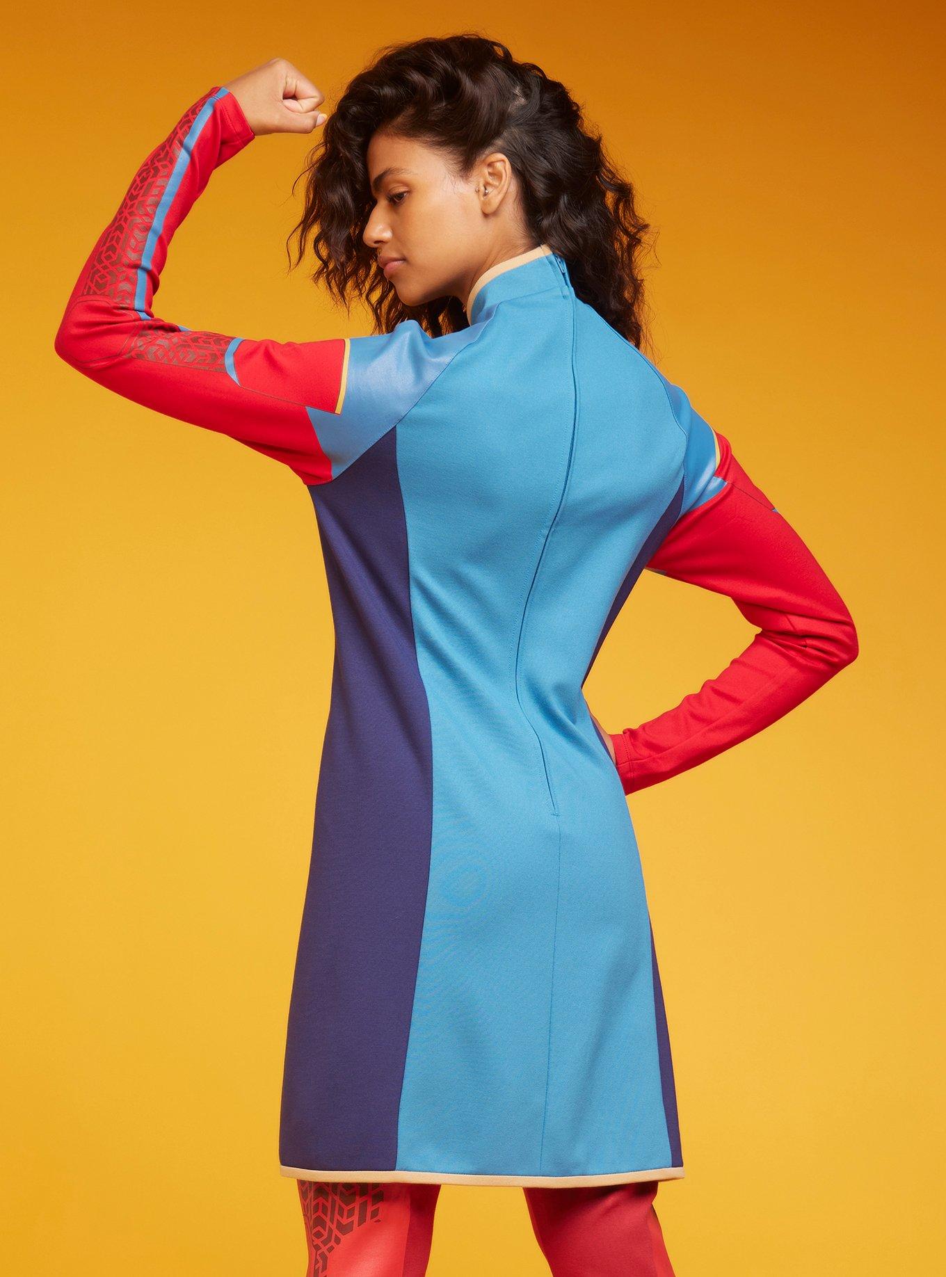 Her Universe Marvel Ms. Marvel Hero Costume Dress, MULTI, alternate