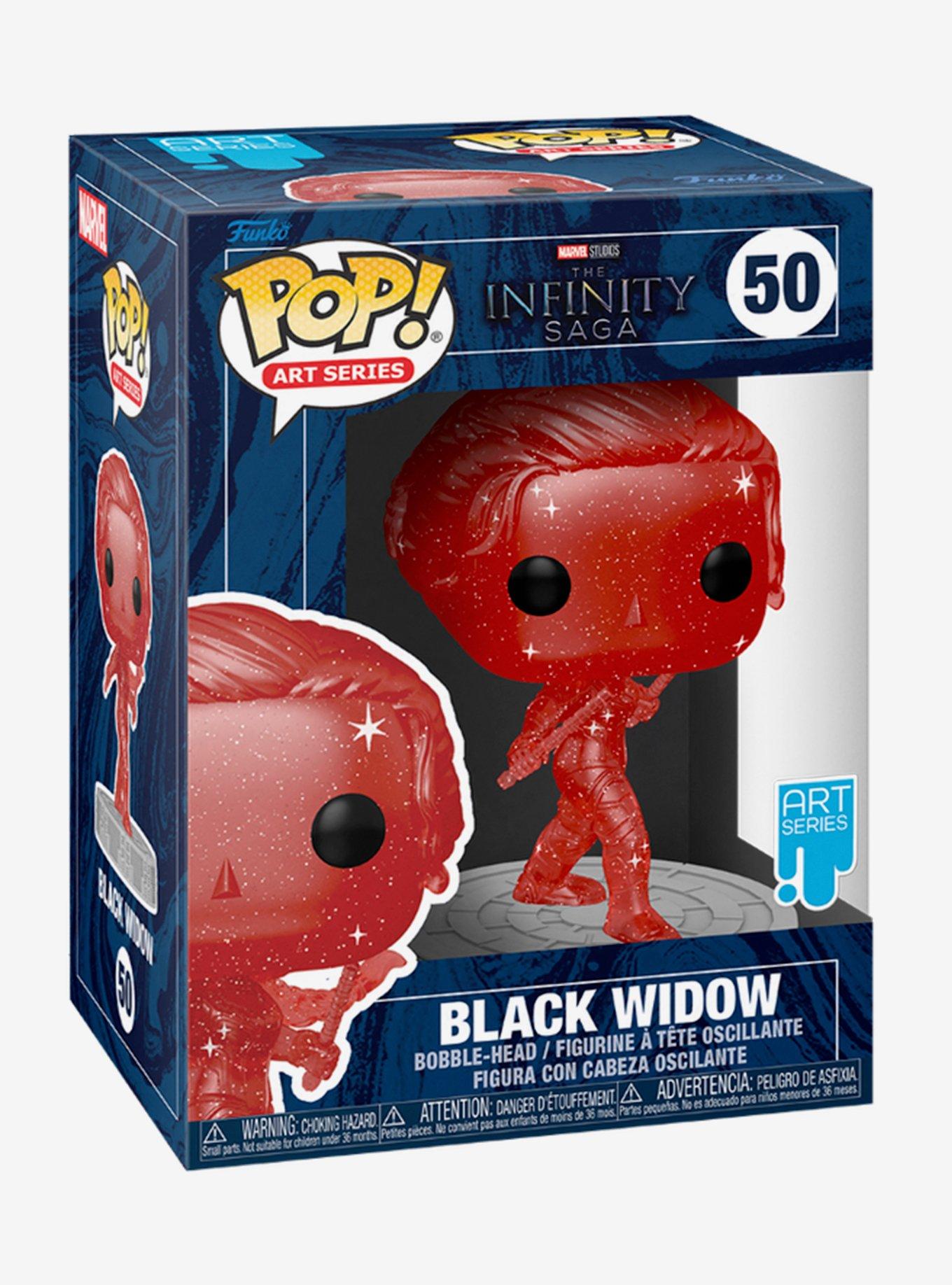 Funko Marvel Art Series The Infinity Saga Pop! Black Widow Vinyl Bobble-Head, , alternate