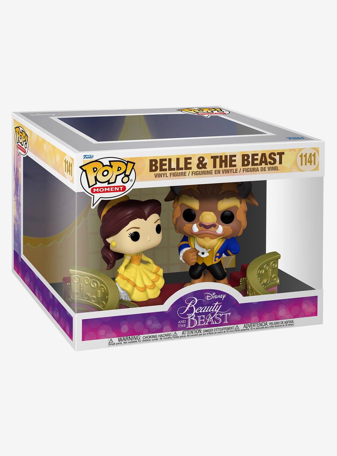 Funko Disney Beauty And The Beast Pop! Moment Belle & The Beast Vinyl Figure, , alternate