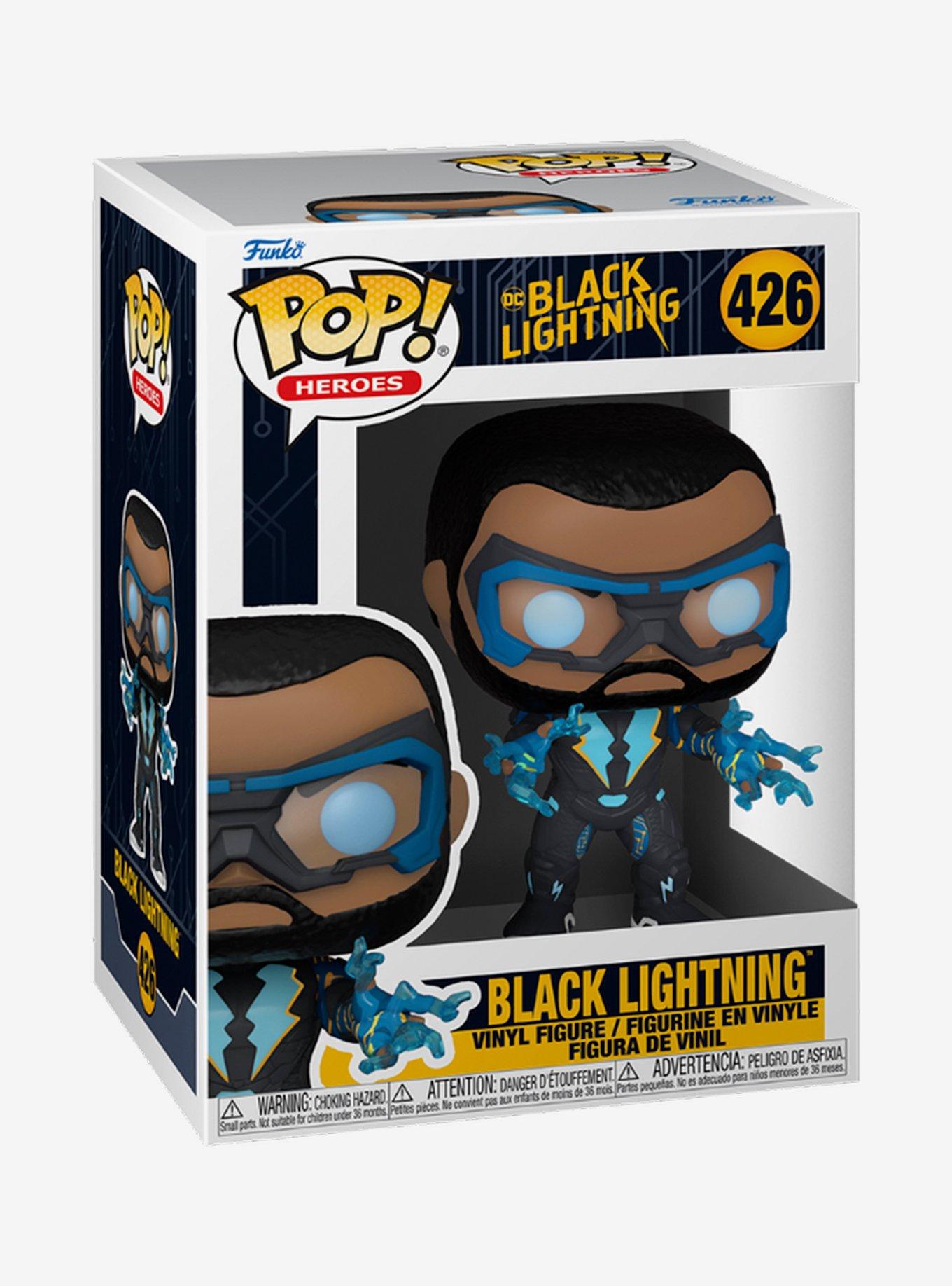 Funko DC Comics Black Lightning Pop! Heroes Black Lightning Vinyl Figure, , alternate