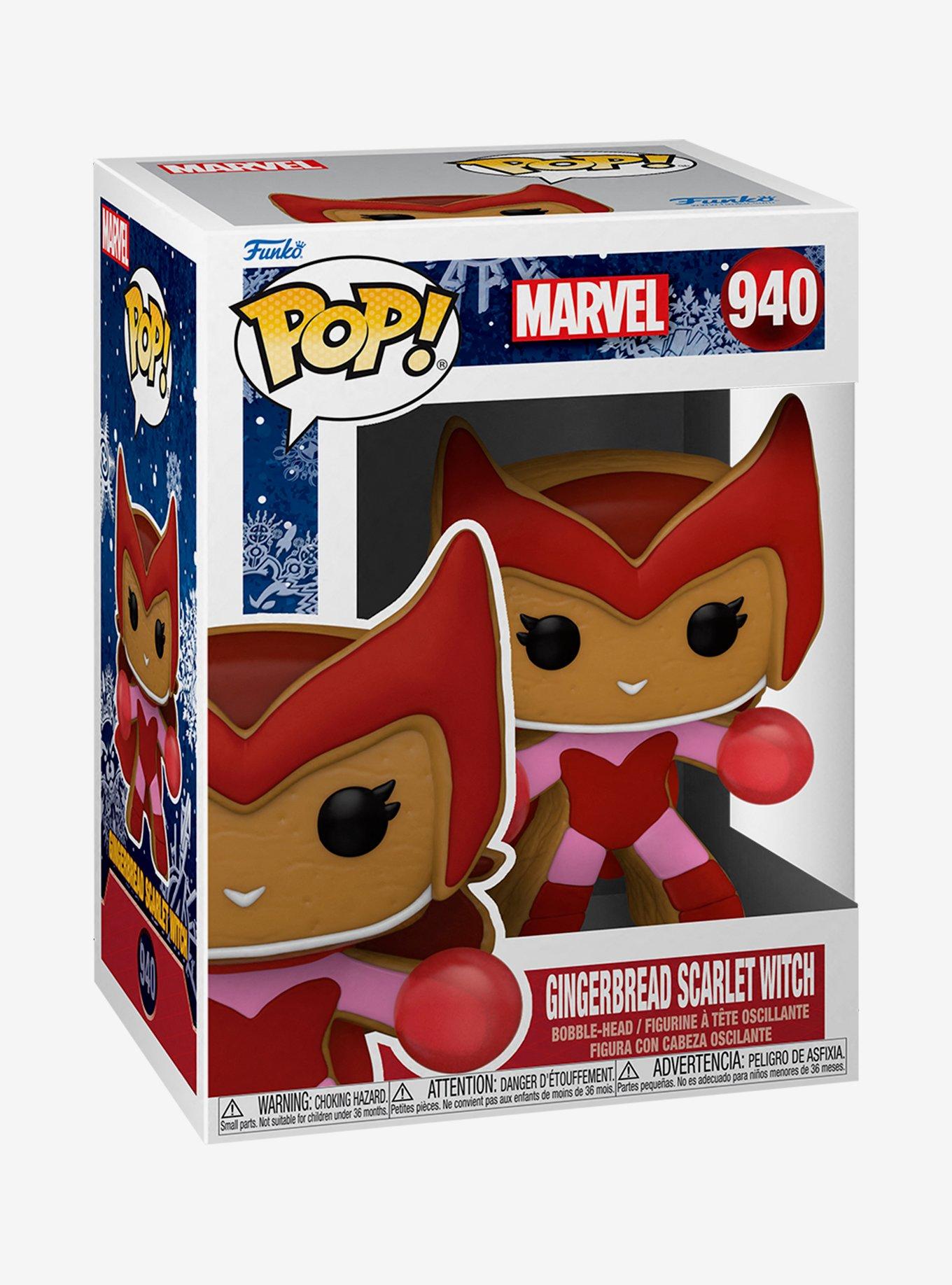 Funko Marvel Holiday Pop! Gingerbread Scarlet Witch Vinyl Figure, , alternate