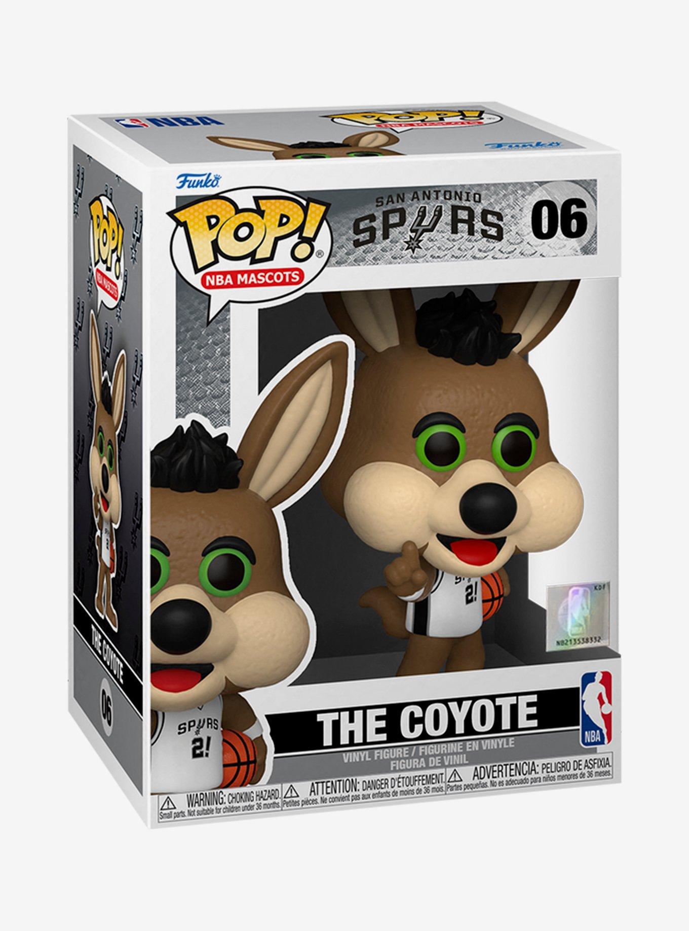 Funko San Antonio Spurs Pop! NBA Mascots The Coyote Vinyl Figure, , alternate