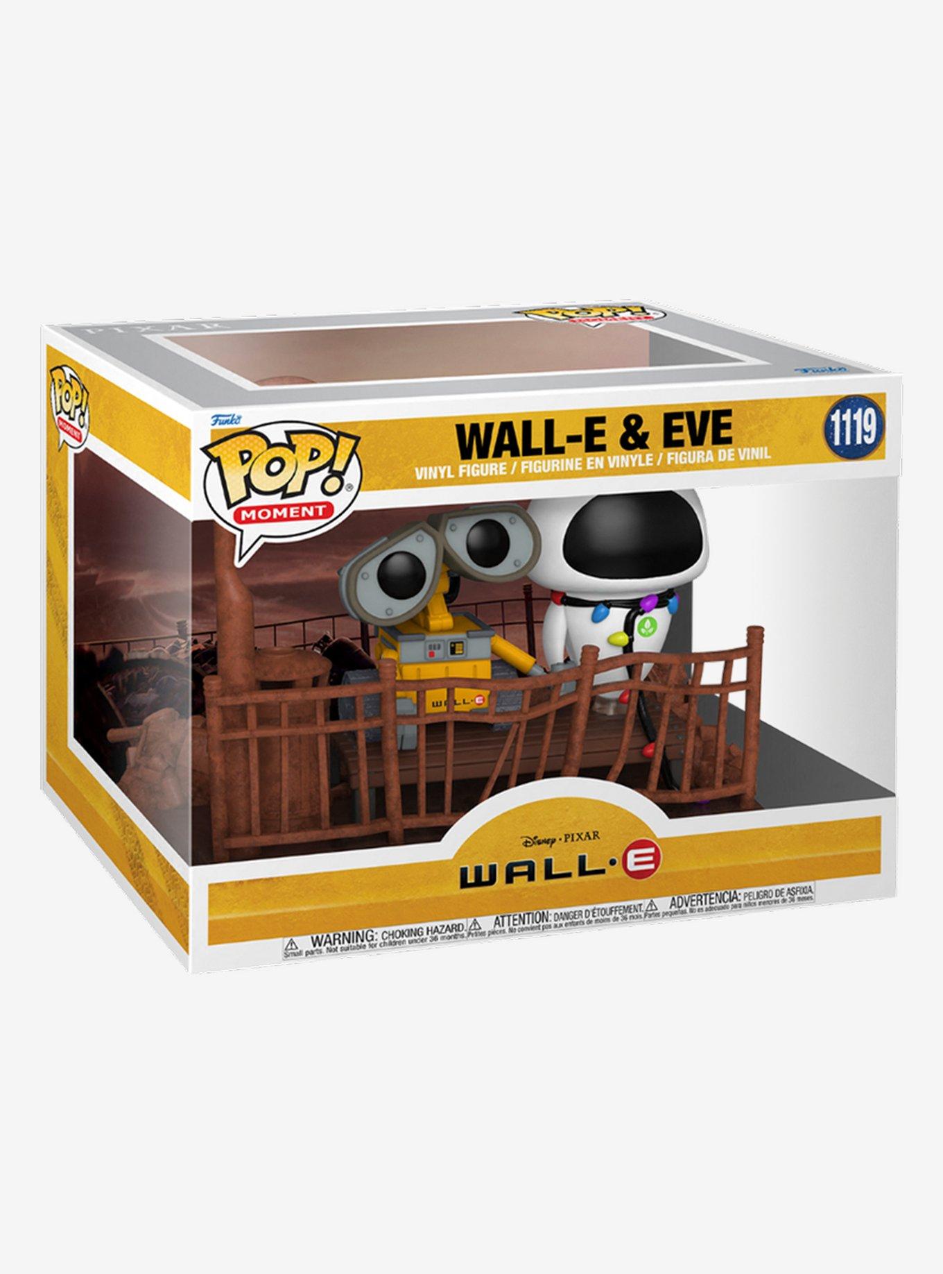 Funko Disney Pixar WALL-E Pop! Moments WALL-E & EVE Vinyl Figure Set, , alternate
