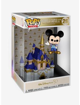 Funko Walt Disney World 50th Pop! Town Cinderella Castle And Mickey Mouse Vinyl Figure, , hi-res