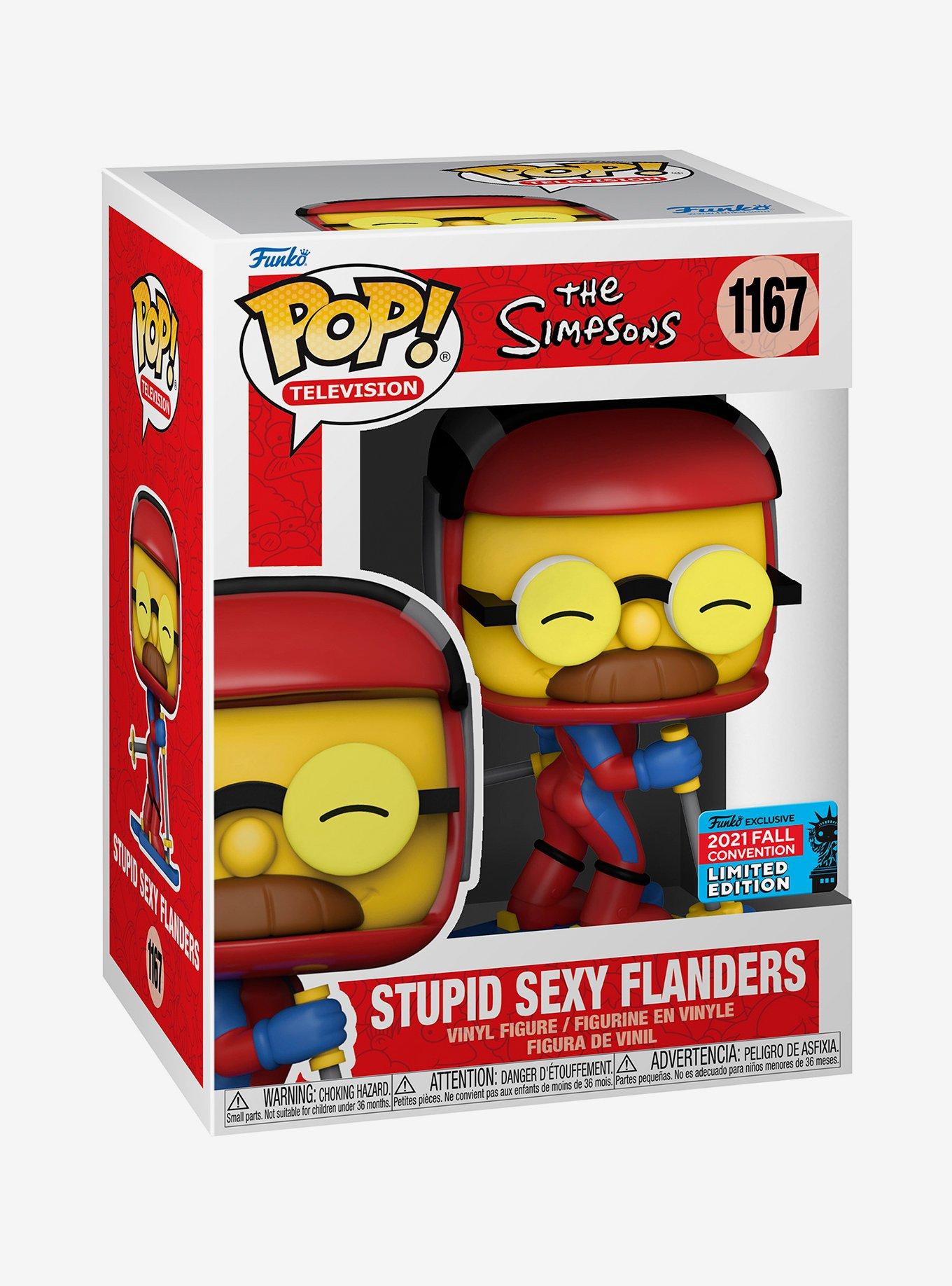 Funko The Simpsons Pop! Animation Stupid Sexy Flanders Vinyl Figure 2021 Fall Convention Exclusive, , alternate
