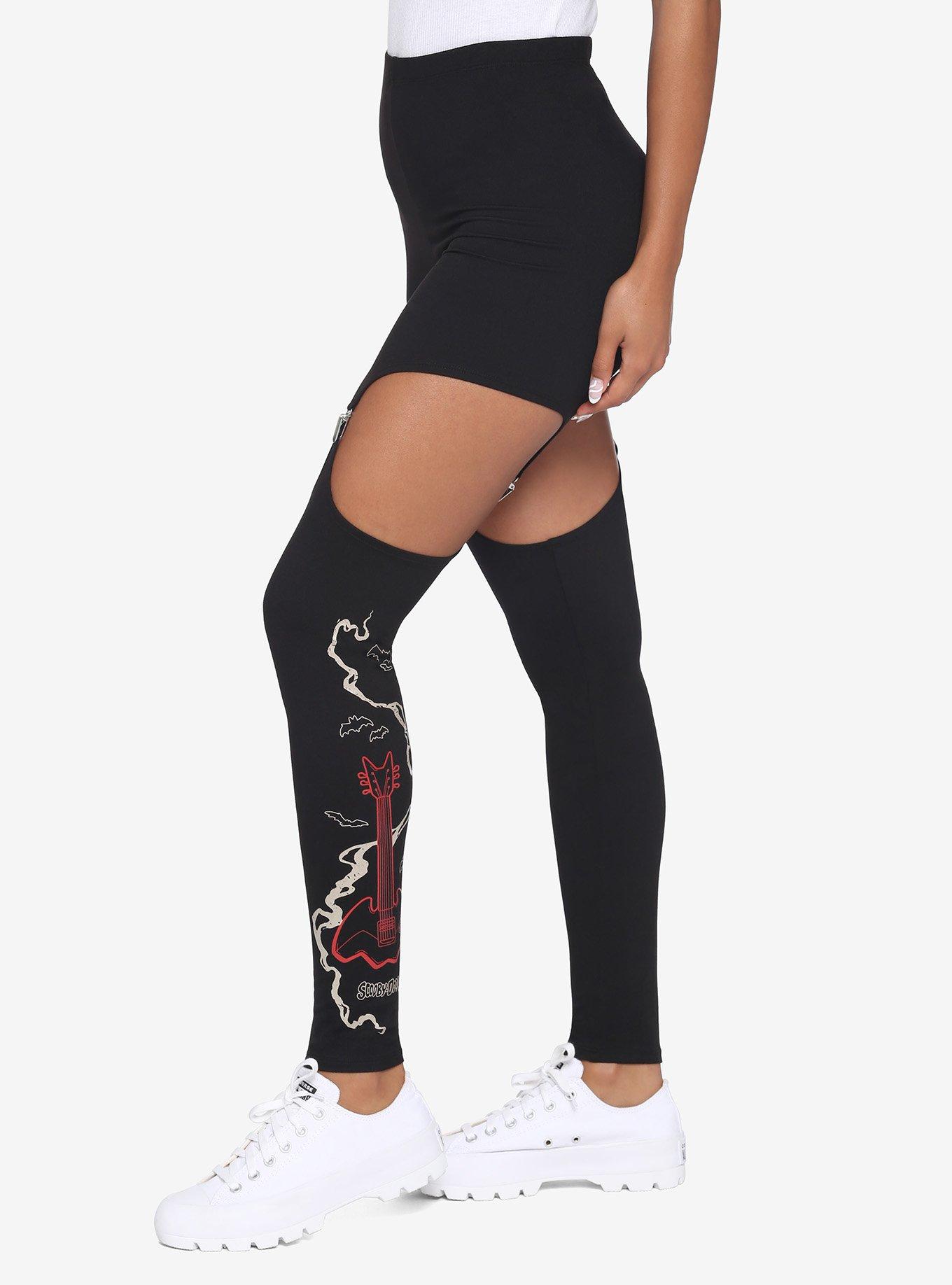 Scooby-Doo! The Hex Girls Garter Leggings, MULTI, alternate