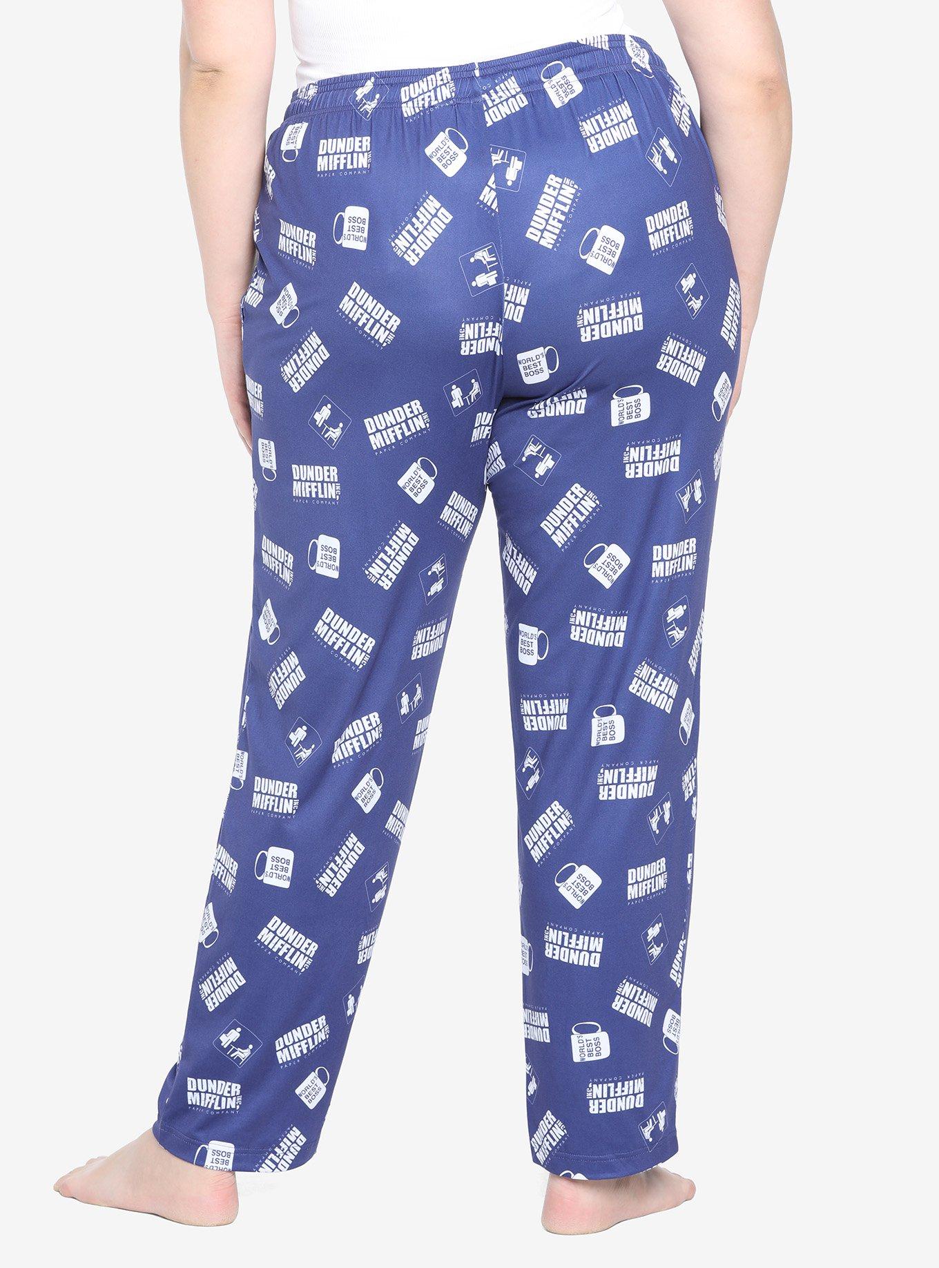 The Office Best Boss Pajama Pants Plus Size, MULTI, alternate