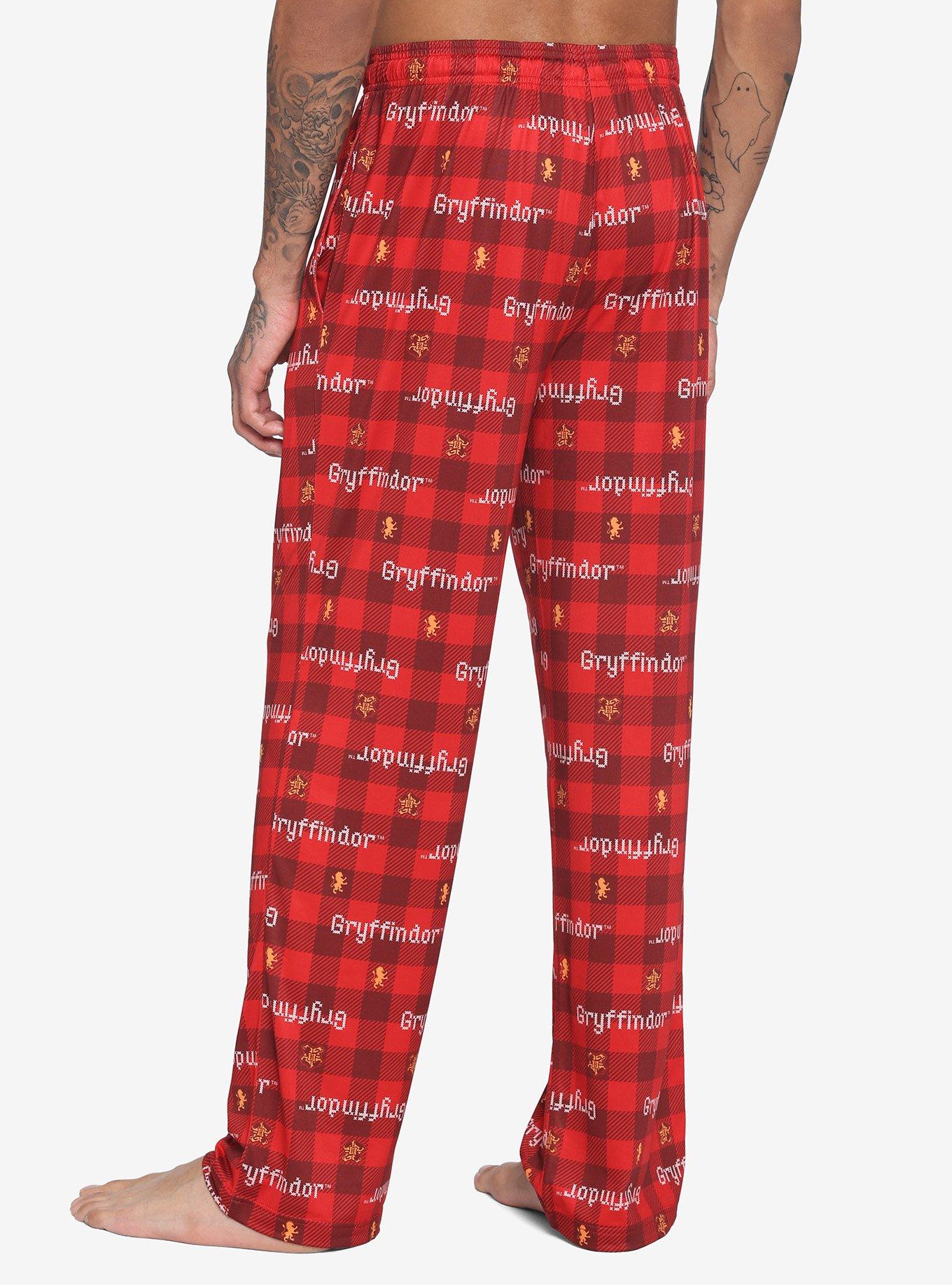 Harry Potter Gryffindor Plaid Pajama Pants, MULTI, alternate