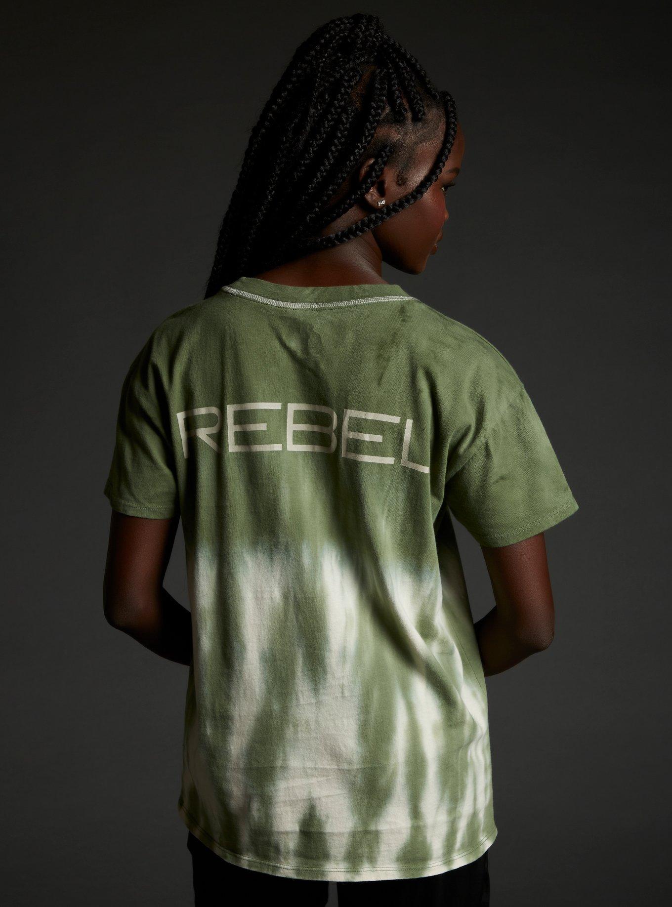 Her Universe Star Wars Rebel Tie-Dye T-Shirt Her Universe Exclusive, MULTI, alternate