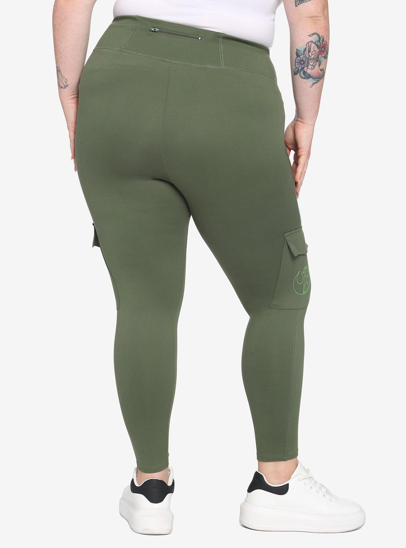 Her Universe Star Wars Utility Leggings Plus Size Her Universe Exclusive, MULTI, alternate