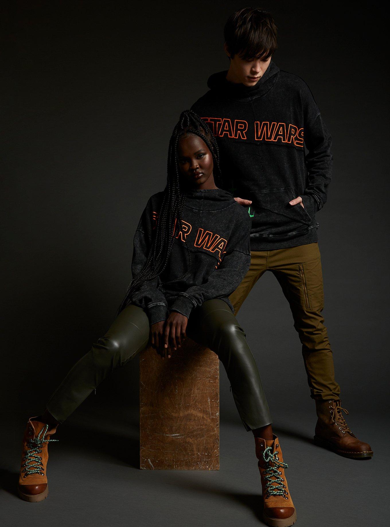 Our Universe Star Wars X-Wing Cowl Neck Hoodie Her Universe Exclusive, MULTI, alternate