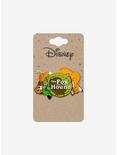 Disney The Fox and the Hound Logo Spinner Enamel Pin - BoxLunch Exclusive, , alternate