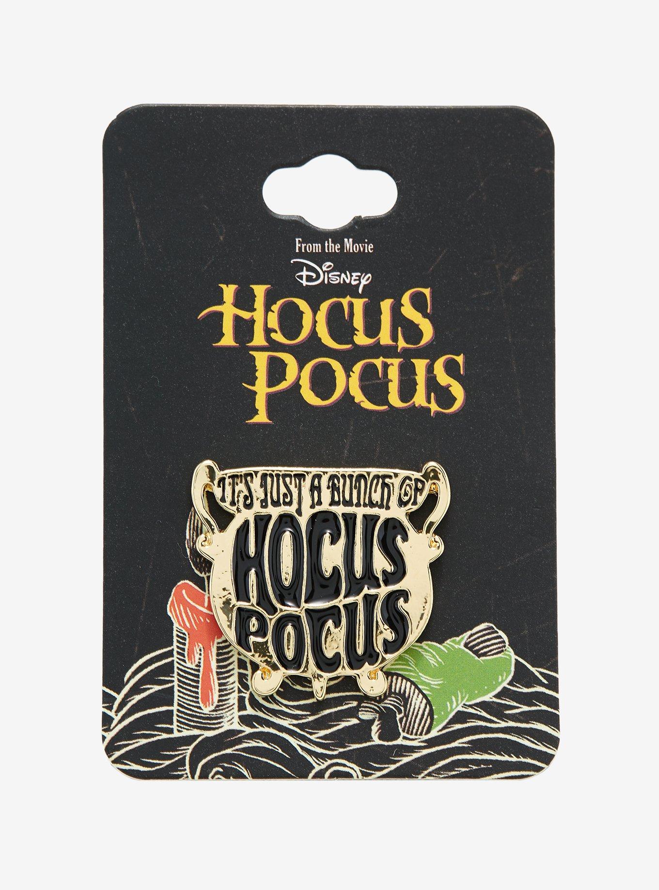 Disney Hocus Pocus It&rsquo;s Just a Bunch of Hocus Pocus Cauldron Enamel Pin - BoxLunch Exclusive, , alternate