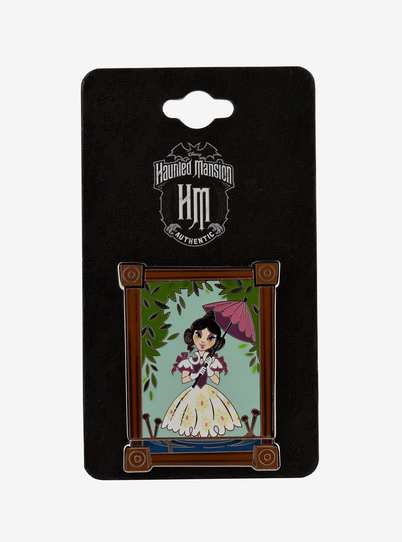 Disney Haunted Mansion Tightrope Girl Stretching Portrait Sliding Enamel Pin - BoxLunch Exclusive, , alternate