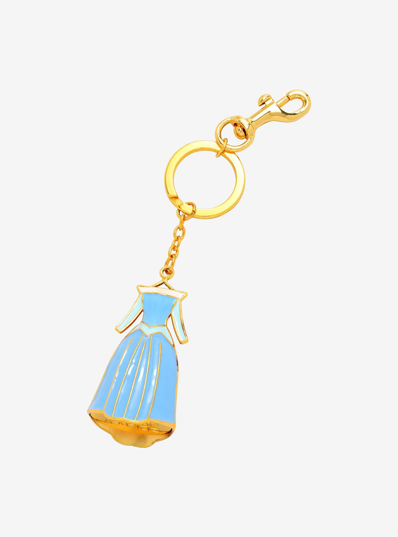Loungefly Disney Sleeping Beauty Aurora's Dresses Double Sided 3D Keychain - BoxLunch Exclusive, , alternate